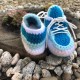 Buciki dziecięce 8,5-9 cm rękodzieło szydełko
