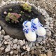 Buciki dziecięce 8,5-9 cm rękodzieło szydełko