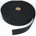 Guma 40 mm czarna/biała 25 mb