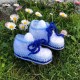 Buciki adidaski biel błękit szafir 10 -11,5 cm