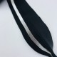 Gumka lamowa czarna/srebrna 4 cm