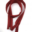 Zamek ciemny czerwony 75 cm