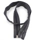 Zamek ciemny szary 75 cm