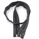 Zamek ciemny szary 75 cm