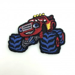 Monster truck Czerwony
