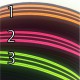 Guma dziana 21 neon w paski